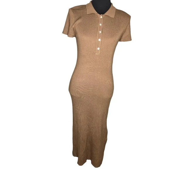 House of Harlow Ribbed Knit Midi Dress - Picture 2 of 6